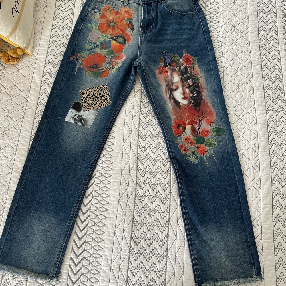 Miss Look dark wash jeans